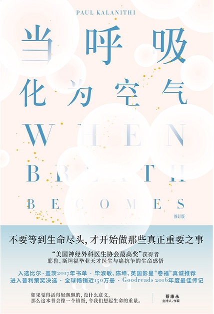 当呼吸化为空气（修订版） cover